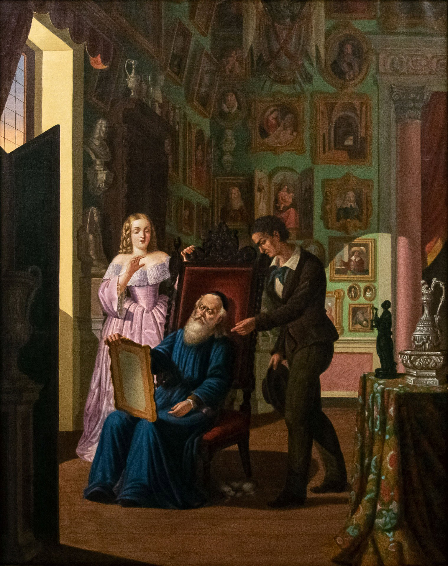19. Jahrhundert, Kunstexperten-Gutachten, signiert „Morselli“
